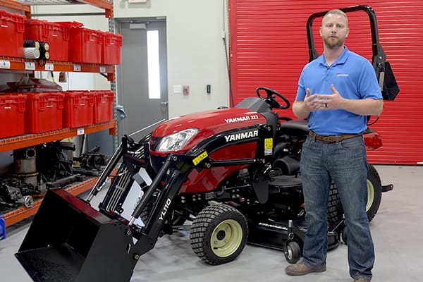 Checking your YANMAR Tractor's Tire Pressure