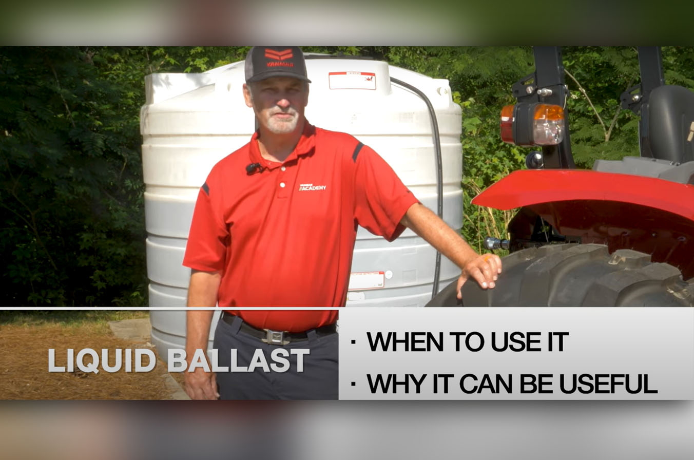 Yanmar Academy: Adding Liquid Ballast
