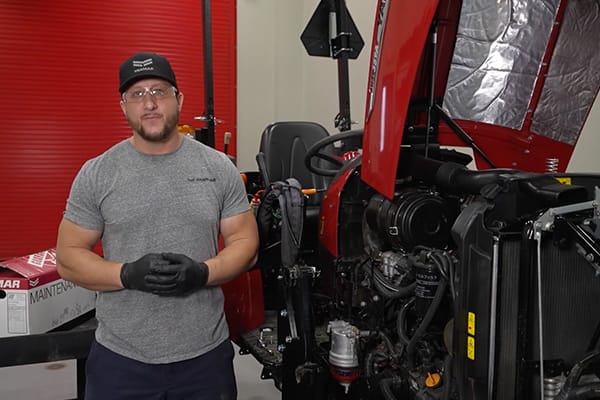 YM3 Series Tractor Oil Change