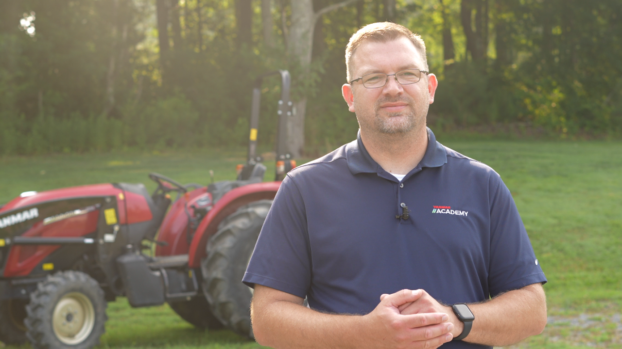 Stationary Regeneration on a Yanmar Tractor